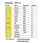 Profilbiegemaschine und Rohrbiegemaschine Knuth KPB 30 -1