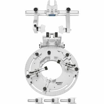 HAZET Spannteller 4903/2 + Spannplatte verstellbar 4903-3 - 2-teilig