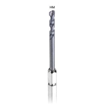 HM/SDS Zentrierbohrer mit Sechskant-Schaft, 32 – 330 mm -  Länge 186 mm - Schaft 10 mm