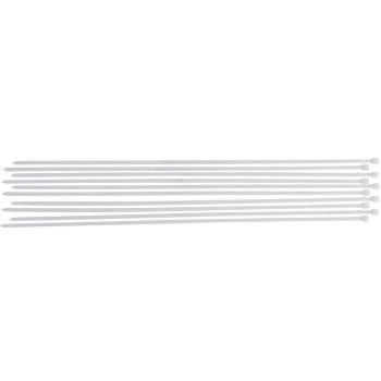 Kabelbinder-Sortiment weiß 8,0 x 800 mm 10-tlg. - BGS 80775