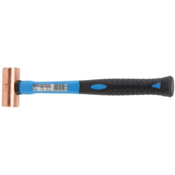Kupfer Hammer | Fiberglasstiel | Ø 35 mm | 907 g (2 lb) - Kopf - BGS 892