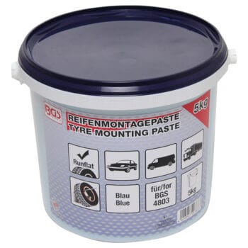 Reifenmontagepaste für Run-Flat-Reifen | blau | 5 kg - BGS 9383