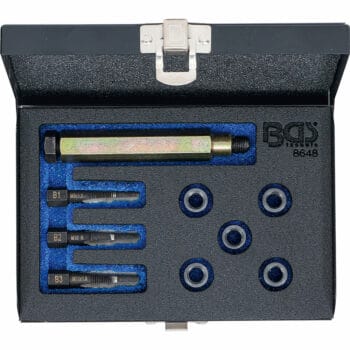 Reparatursatz für Glühkerzengewinde M9 x 1,0 mm - BGS 8648